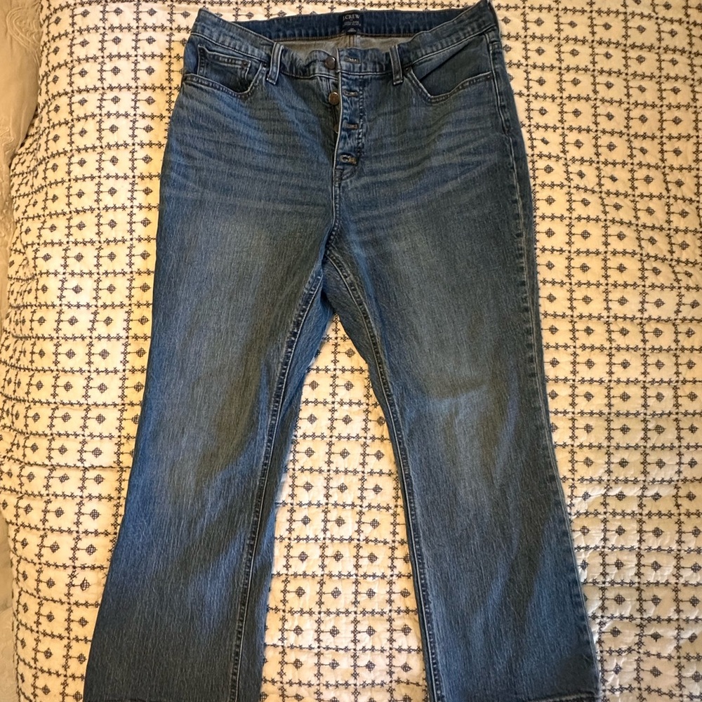 J. Crew Denim High-Rise Jeans